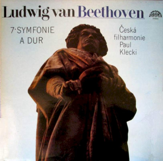 Ludwig van Beethoven - The Czech Philharmonic Orchestra . Paul Kletzki - 7 Symfonie A Dur - LP / Vinyl