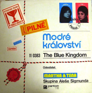 Martha A Tena Elefteriadu, Skupina Aleše Sigmunda - Modré Království (The Blue Kingdom) - LP / Vinyl