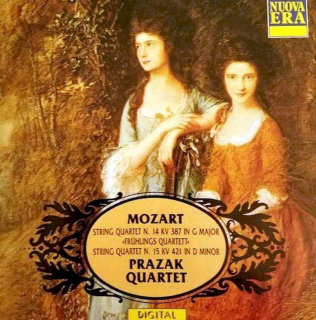 Prasak Quartet - Mozart String Quartets KV 387 and KV 421 - CD