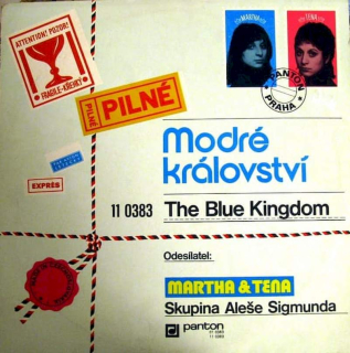 Martha A Tena Elefteriadu, Skupina Aleše Sigmunda - Modré Království (The Blue Kingdom) - LP / Vinyl