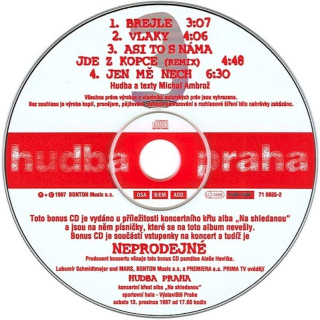 Hudba Praha - Na Shledanou - CD