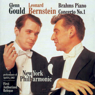 Glenn Gould, Leonard Bernstein, New York Philharmonic - Johannes Brahms - Piano Concerto No. 1 - CD