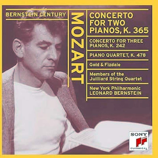 Wolfgang Amadeus Mozart - Leonard Bernstein - Concerto For Two Pianos, K.365; Concerto For Three Pianos, K.242; Piano Quartet, K.478 - CD