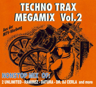 Various - Techno Trax Megamix Vol. 2 - CD Singl