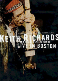 Keith Richards And The X-Pensive Winos - Live In Boston - DVD