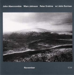 John Abercrombie, Marc Johnson, Peter Erskine W / John Surman - November - CD