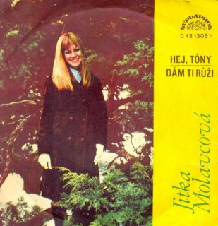 Jitka Molavcová - Hej, Tóny / Dám Ti Růži - SP / Vinyl