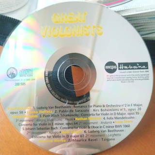 Various - Great Violonists - CD