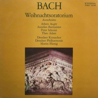 Johann Sebastian Bach, Arleen Auger, Annelies Burmeister, Peter Schreier, Theo Adam, Dresdner Kreuzchor, Dresdner Philharmonie, Martin Flämig - Weihnachtsoratorium (Ausschnitte) - LP / Vinyl