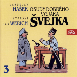 Jaroslav Hašek, Jan Werich - Osudy Dobrého Vojáka Švejka 3 (Na Frontě) - CD