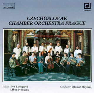 Prague Chamber Orchestra / Eva Lustigová, Libor Nováček, Otokar Stejskal - Czechoslovak Chamber Orchestra Prague - CD