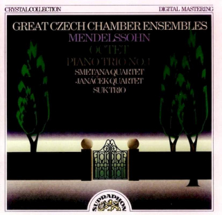 Felix Mendelssohn-Bartholdy, Smetana Quartet, Janáček Quartet, Suk Trio - Great Czech Chambers Ensembles (Octet / Piano Trio No. 1) - CD