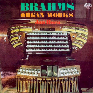 Johannes Brahms, Jan Hora - Organ Works - LP