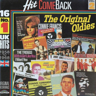 Various - Hit Come Back - The Original Oldies - Vol. 2 - 16 No. 1 UK Hits 1958 To 1968 - Original Recordings - LP