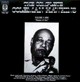 Coleman Hawkins - The Complete Coleman Hawkins Volume 4 (1956) "Essence Of Jazz" - LP / vinyl