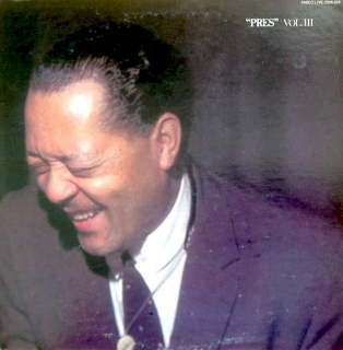 Lester Young - "Pres" Vol. III - LP / vinyl