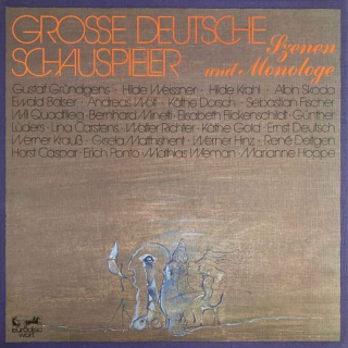 Various - Grosse Deutsche Schauspieler - Szenen Und Monologe - LP / vinyl