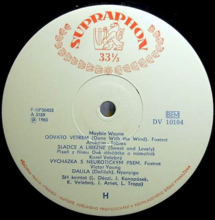 SHQ - SH Kvintet - LP / vinyl