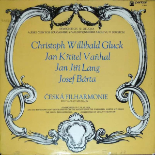 The Czech Philharmonic Orchestra - Symphonies Of C. W. Gluck And His Bohemian Contemporaries From The Archives Of The Waldstein Castle At Doksy - LP / vinyl