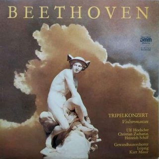 Ludwig van Beethoven, Christian Zacharias, Ulf Hoelscher, Heinrich Schiff, Gewandhausorchester Leipzig, Kurt Masur - Tripelkonzert / Violinromanzen - LP / vinyl