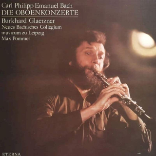 Carl Philipp Emanuel Bach, Burkhard Glaetzner, Neues Bachisches Collegium Musicum Leipzig - Die Oboenkonzerte - LP / vinyl
