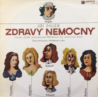Jiří Pauer - Zdravý Nemocný - LP / vinyl