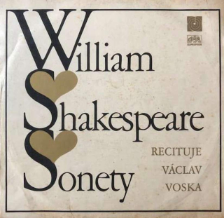 William Shakespeare , recituje Václav Voska - Sonety - LP / vinyl