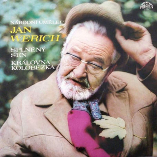 Jan Werich  - SP / vinyllněný Sen / Královna Koloběžka - LP / vinyl