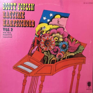 Scott Joplin - Wm. Neil Roberts - Ragtime Harpsichord Vol 2 - LP / vinyl