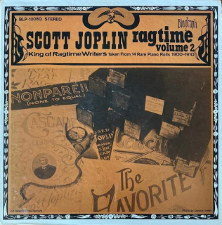 Scott Joplin - Ragtime Volume 2 - LP / vinyl