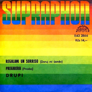 Drupi - Regalami Un Sorriso = Daruj Mi Úsměv / Preghiera = Prosba  - SP / Vinyl