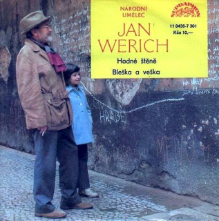Jan Werich - Hodné Štěně / Bleška A Veška  - SP / Vinyl