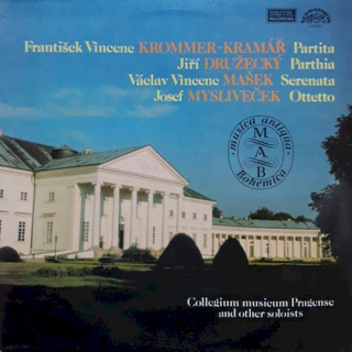 Collegium Musicum Pragense - Krommer-Kramář, Družecký, Mašek, Mysliveček - LP / Vinyl