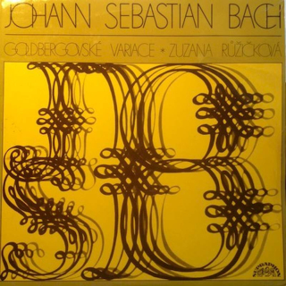 Zuzana Růžičková, Johann Sebastian Bach - Goldbergovské variace - LP / Vinyl