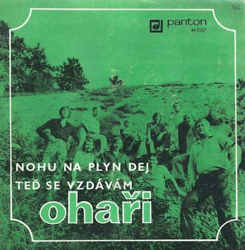 Ohaři - Nohu Na Plyn Dej / Teď Se Vzdávám - SP / Vinyl