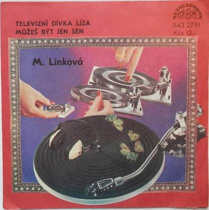 Michaela Linková - Televizní Dívka Líza / Můžeš Být Jen Sen - SP / Vinyl