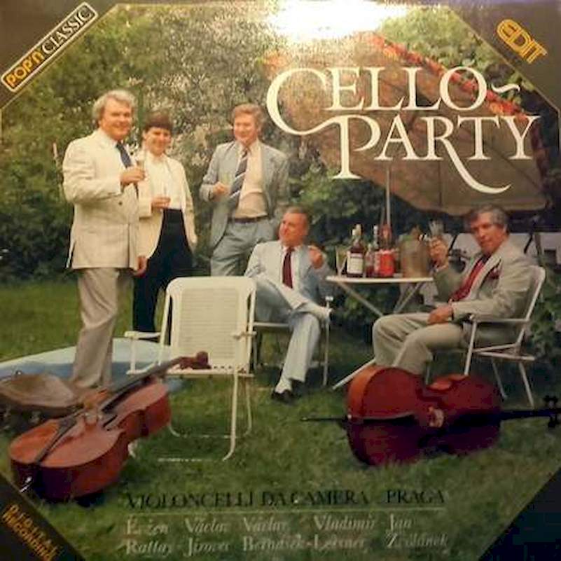 Violoncelli Da Camera, Evžen Rattay, Václav Jírovec, Václav Bernášek, Vladimir Leixner, Jan Zvolánek - Cello - Párty - LP / Vinyl