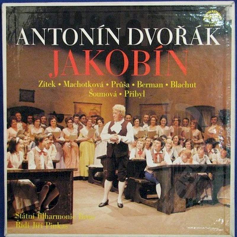 Antonín Dvořák, Václav Zítek · Marcela Machotková · Karel Průša · Karel Berman · Beno Blachut · Daniela Šounová · Vilém Přibyl · Brno State Philharmonic Orchestra, Jiří Pinkas - Jakobín - LP / Vinyl