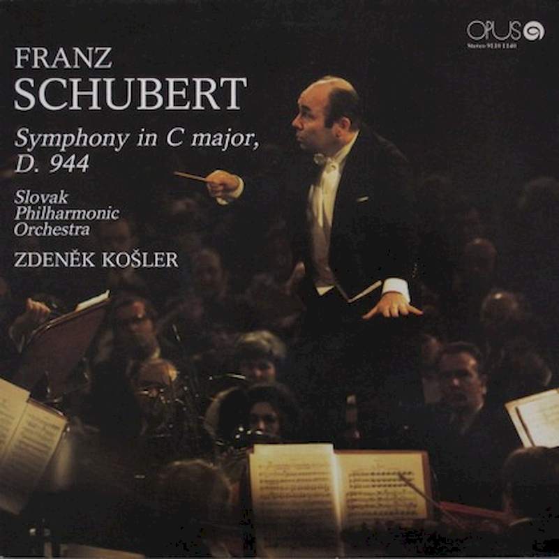 Franz Schubert, Slovak Philharmonic Orchestra, Zdeněk Košler - Symphony In C Major, D. 944 - LP / Vinyl