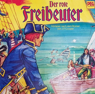 Peter Folken nach dem Roman von James Fenimore Cooper - Der Rote Freibeuter - LP