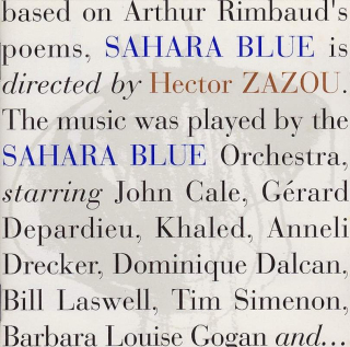 Hector Zazou - Sahara Blue - CD